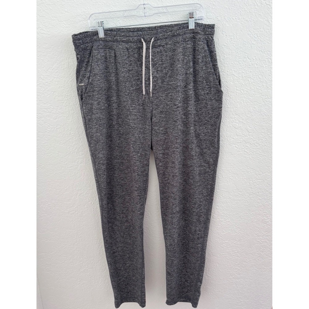 Vuori Ponto Performance Pant DreamKnit Joggers Large Heather Grey Athleisure - Picture 2 of 9